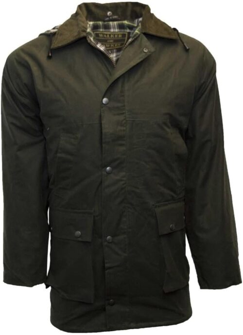 WALKER AND HAWKES – Men’s Country Coat Padded & Waxed – Suitable for Hunting