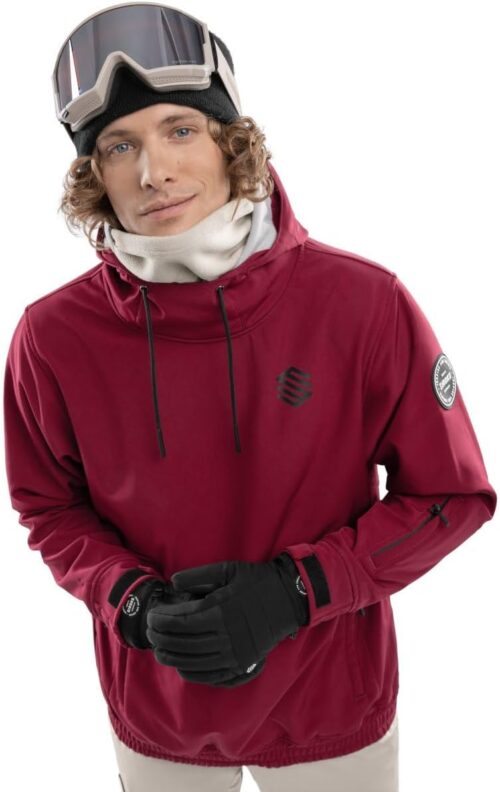 SIROKO W1 Ski & Snowboard Jacket Men’s Waterproof Thermal Protection Front Pocket Winter Sports