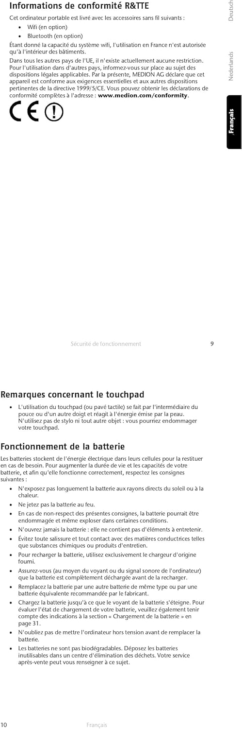 MEDION Notebook E14409 14" HD Display, Intel Core i3-1005G1, 8GB RAM, 256GB SSD, Intel UHD Graphics, Windows 10 Home – Bild 8