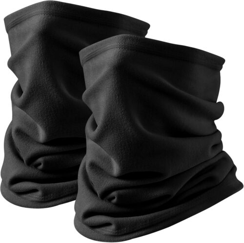 Pack of 2 Winter Neck Warmers – Face Cover Warm Scarf for Men & Women Windproof Neck Scarf for Cold Weather Sports and Outdoor Skiing Fishing Hiking Cycling