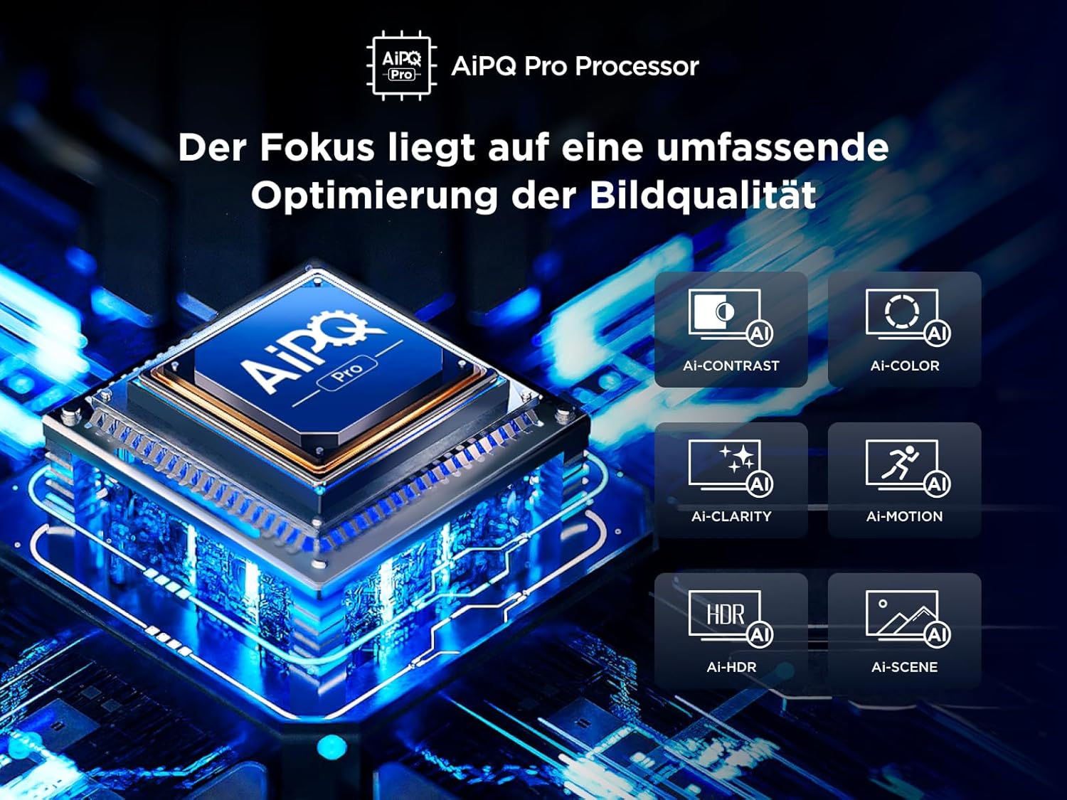 TCL 50 Inch 50Q6C QLED Mini LED TV, 4K HDR Premium, Dolby Vision IQ & Atmos, Onkyo 2.1, Smart Google TV, Game Master, 144Hz Motion Clarity Pro, AMD FreeSync Premium Pro, HDMI 2.1, AirPlay 2 – Bild 10