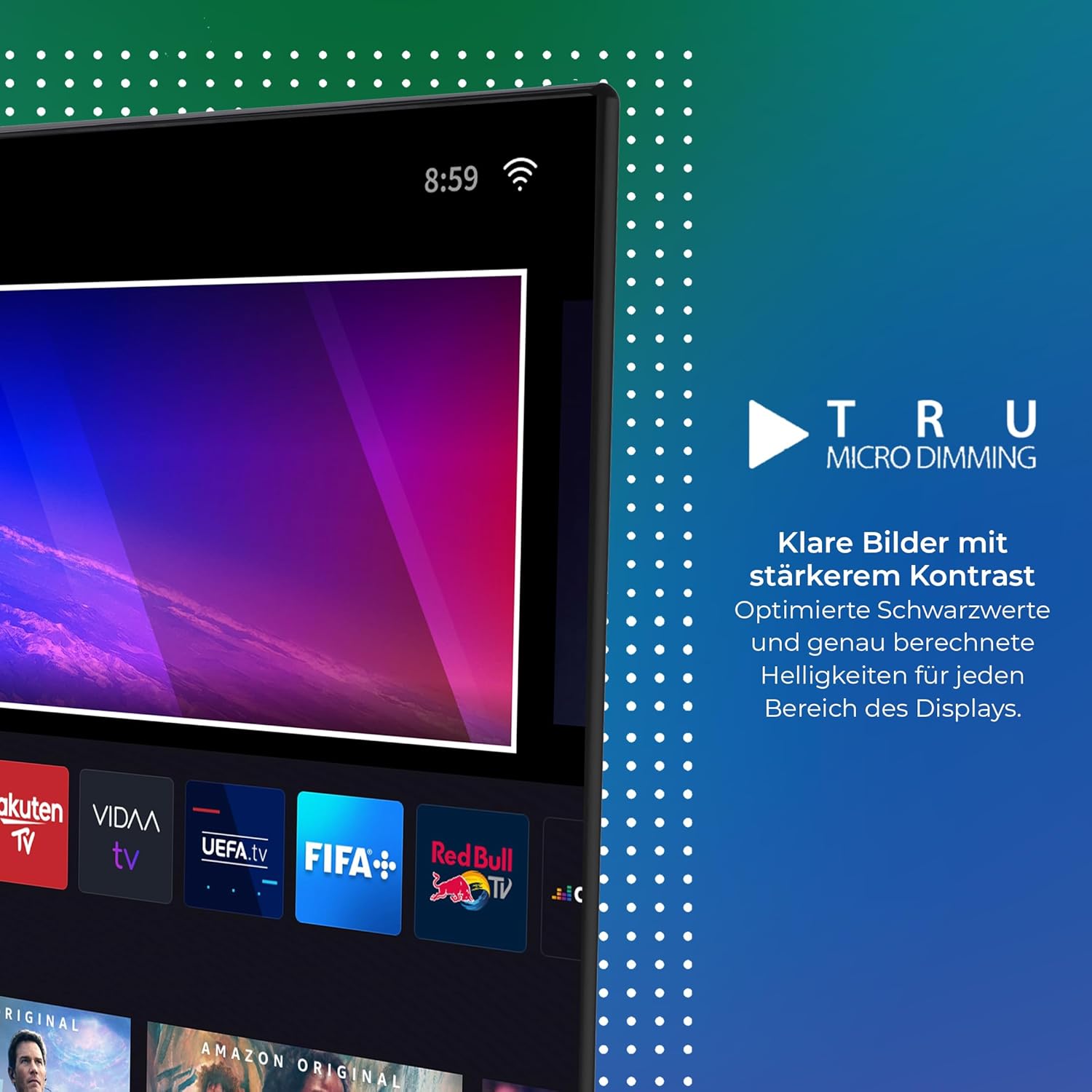 Toshiba 32LV3E63DAZ 32 Inch TV/VIDAA Smart TV (Full HD, HDR, Triple Tuner, Bluetooth, Dolby Audio) – Bild 5