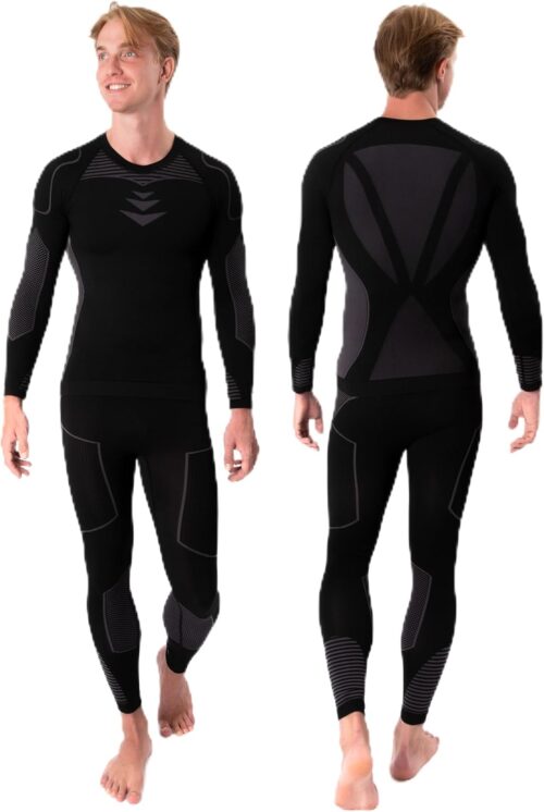 Occulto Men’s Ski Underwear Set Thermal Shirt & Thermal Underwear (Model: James), Thermal Underwear Men