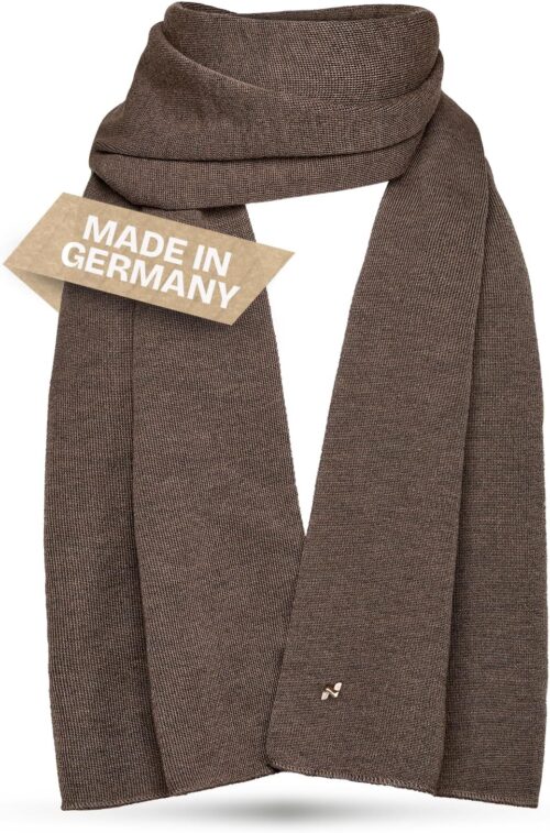 NYTTED® Merino scarf made of 100% finest merino wool for men and women cuddly soft and very warm – scarf women’s winter scarf men’s merino wool winter scarf men’s scarf women’s scarf women’s scarf men’s scarf women’s